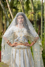Lehenga Mart Designer Wedding Lehenga Choli For Women - Grey | Grocsy