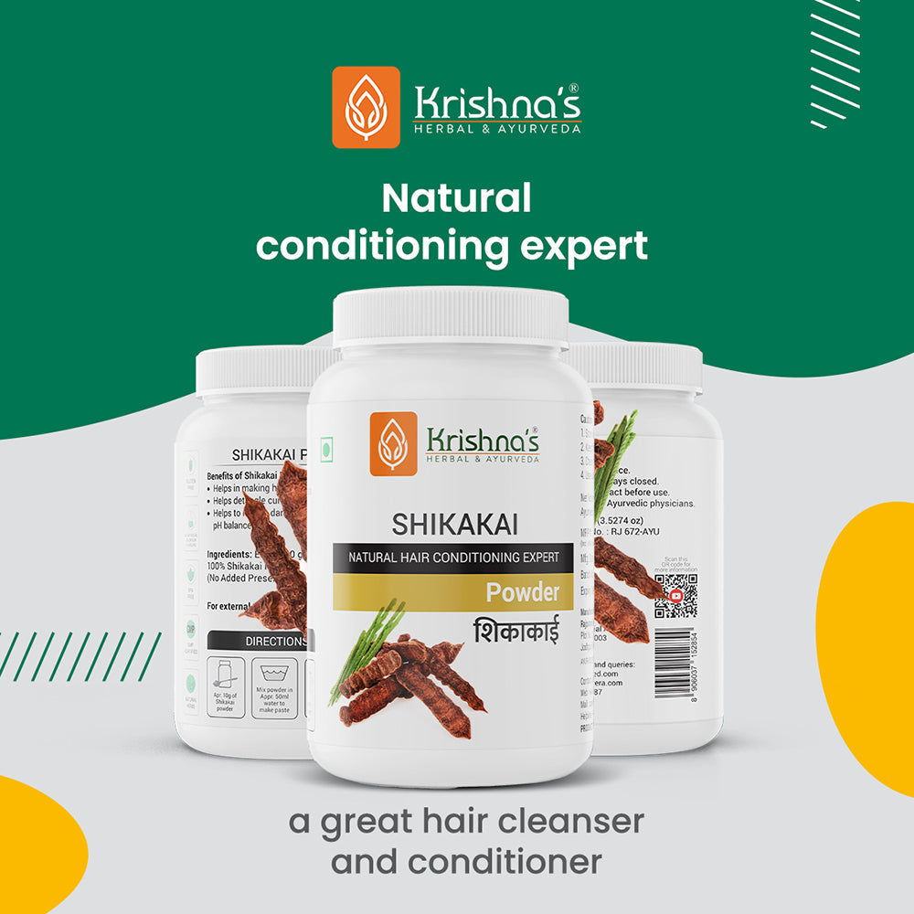 Krishna'S Herbal & Ayurveda Shikakai Powder | Grocsy