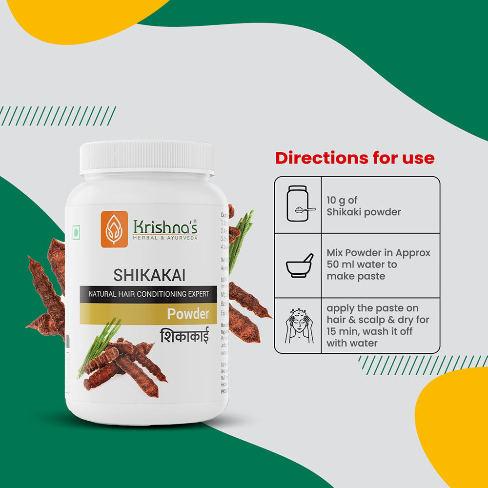 Krishna'S Herbal & Ayurveda Shikakai Powder | Grocsy