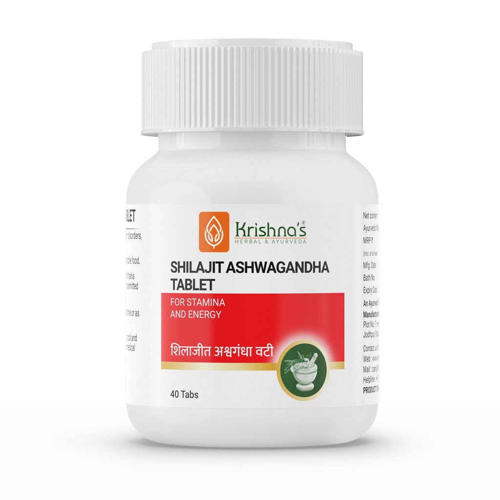 Krishna'S Herbal & Ayurveda SJ Ashwagandha Tablets | Grocsy