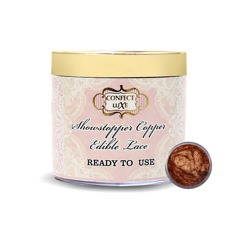 Confect Showstopper Copper | Edible Lace | Grocsy