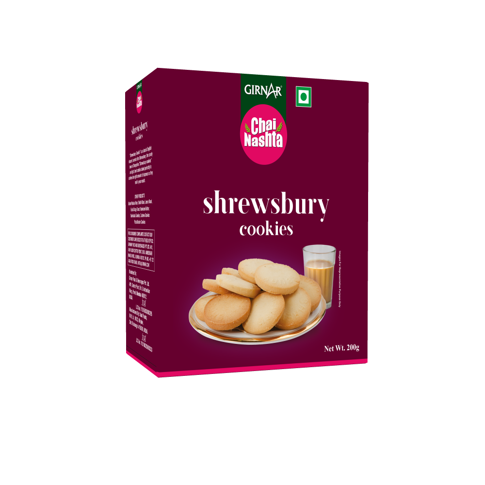 Girnar Chai Nashta - Shrewsbury Cookies | Grocsy