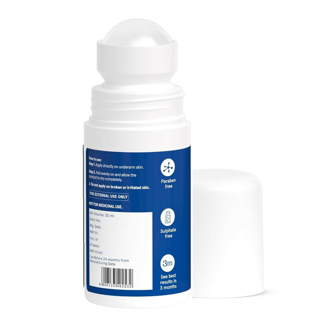 BeBodywise 4% AHA BHA Underarm Roll On For Reduce Pigmentation - Flora Fragrance | Grocsy