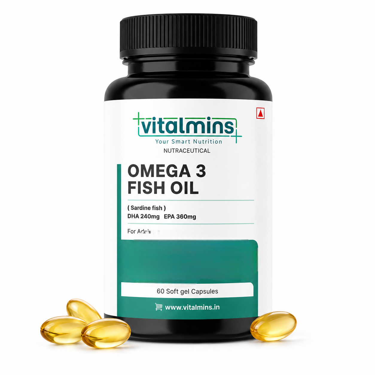 Vitalmins Omega 3 Fish Oil Capsules | Grocsy