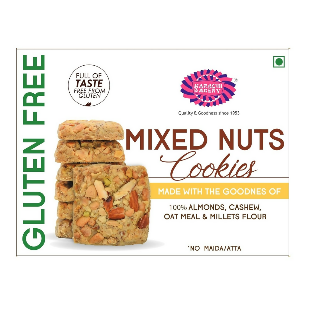Karachi Bakery Gluten Free Biscuits (Mixed Nut) | Grocsy