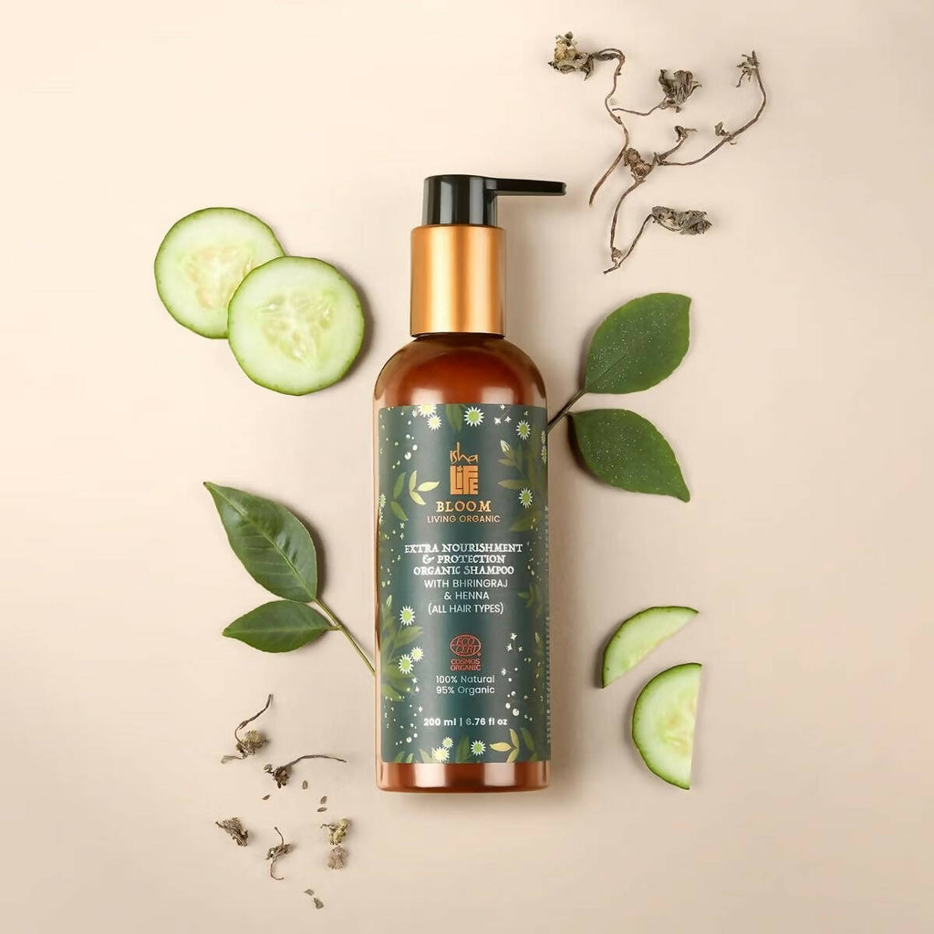 Isha Life Extra Nourishment & Protection Organic Shampoo | Grocsy
