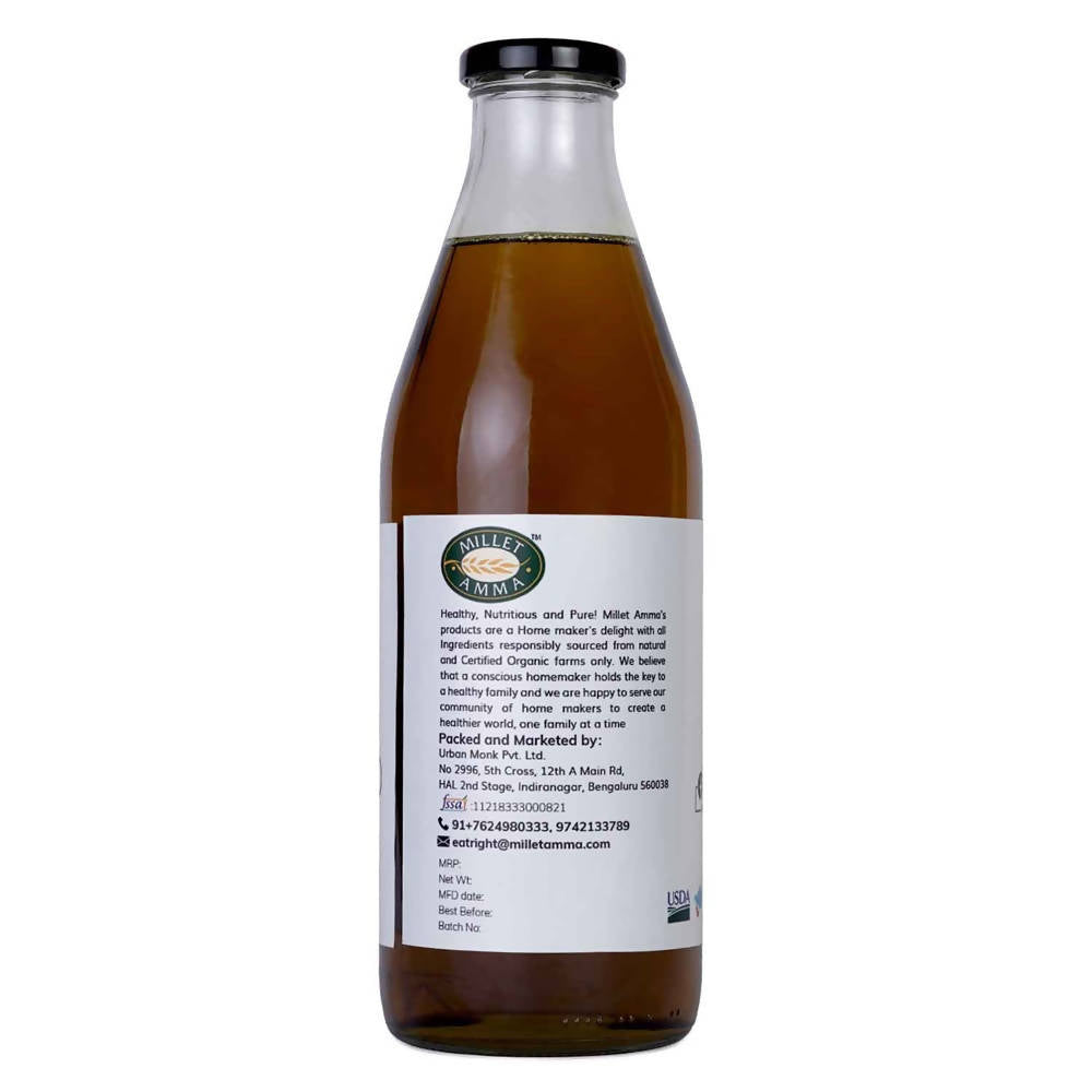 Millet Amma Organics Cold Pressed Mustard Oil | Grocsy