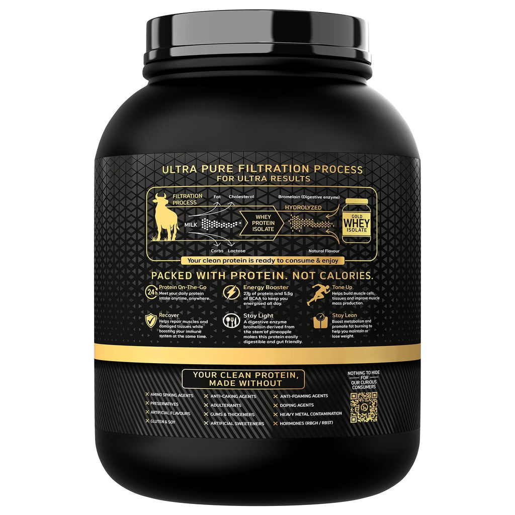 Big Muscles Nutrition Gold Whey Isolate | Grocsy
