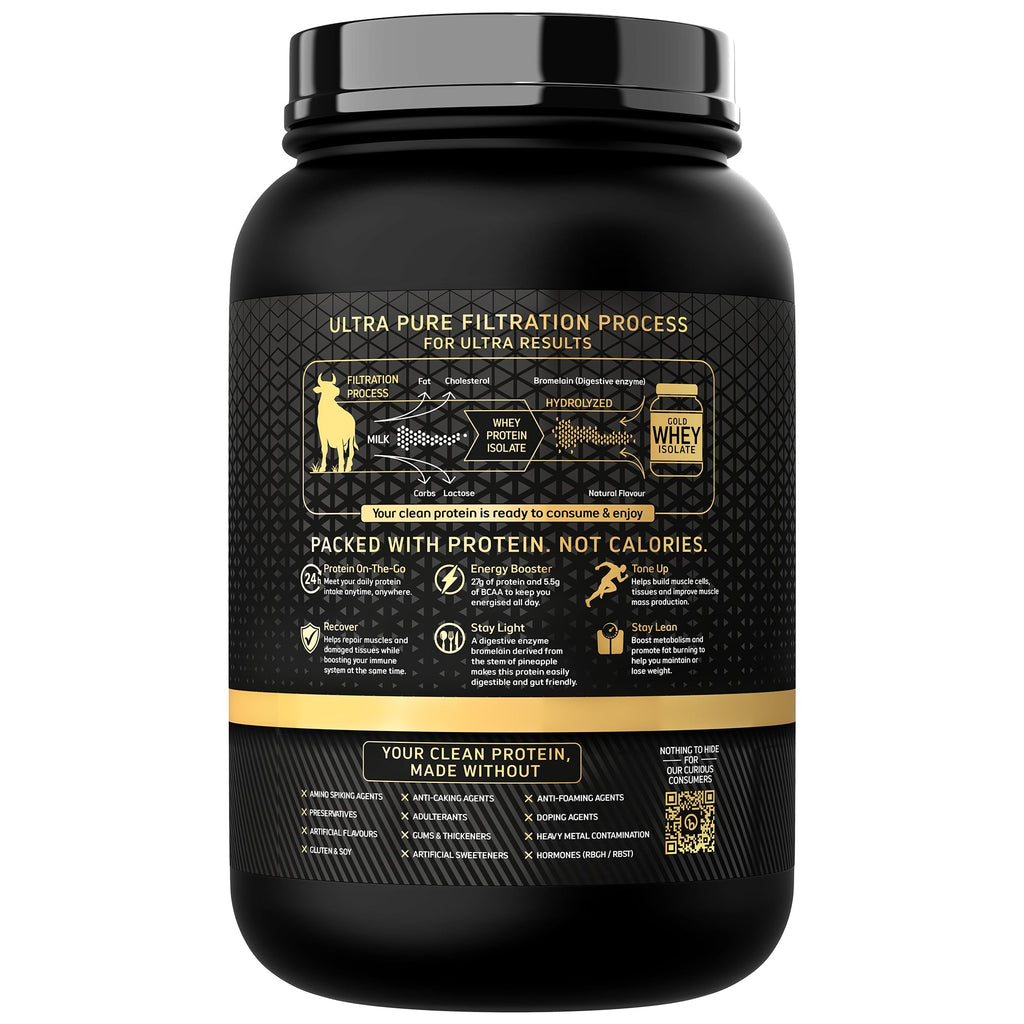 Big Muscles Nutrition Gold Whey Isolate | Grocsy
