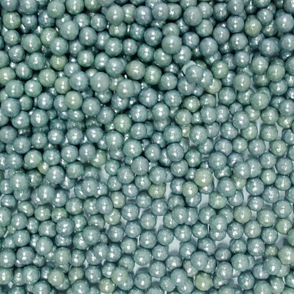 Confect Silver Disco Balls Sprinkles 6 MM | Grocsy