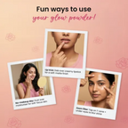 NY Bae Glow Face Powder with Rose & Honey | Grocsy