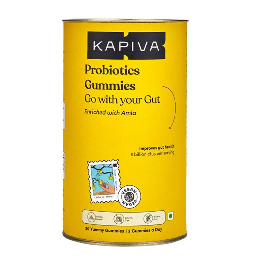 Kapiva Ayurveda Probiotics with Amla Gummies | Grocsy