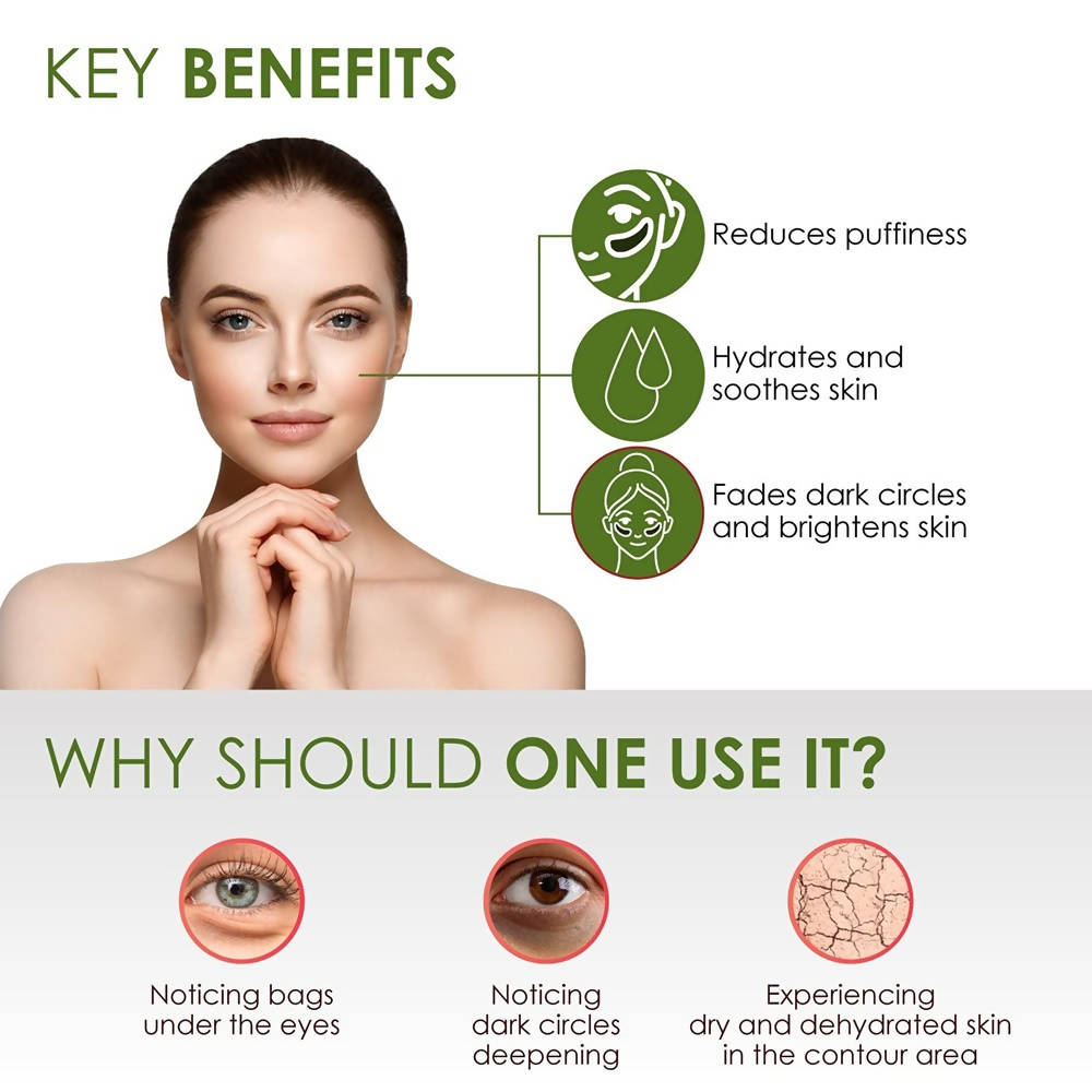 Good Vibes Cucumber and Lemon Under Eye Serum | Grocsy