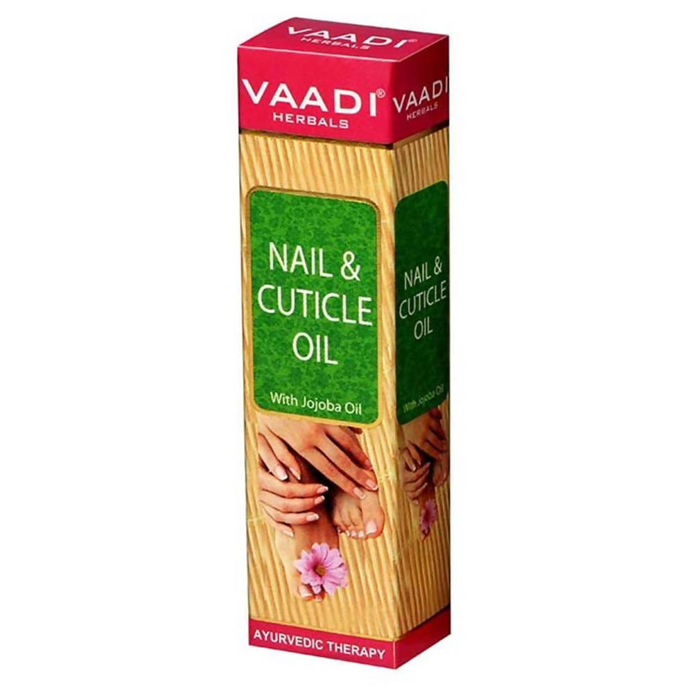 Vaadi Herbals Nail and Cuticle Oil with Jojoba Oil | Grocsy