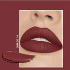 Flicka Tomato Maroon Matte Finish Lipstick Shade 14 | Grocsy