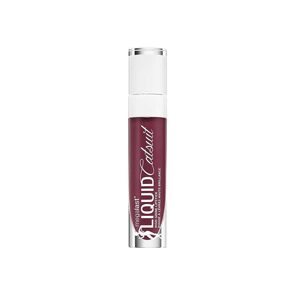 Wet n Wild MegaLast Liquid Catsuit High-Shine Lipstick - Wine Is The Answer | Grocsy