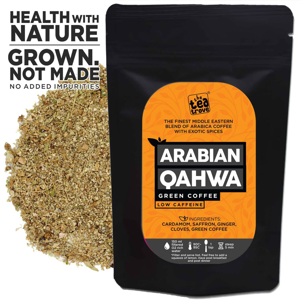 The Tea Trove - Arabian Qahwa Green Coffee | Grocsy