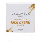 Glamveda Hydrate & Glow Rice Creme' Masque | Grocsy