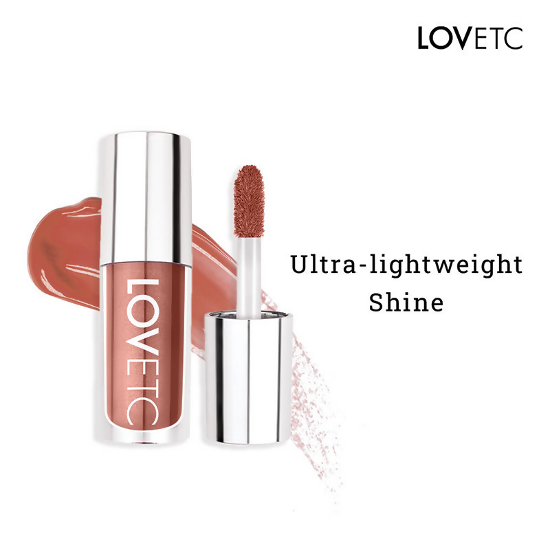 LOVETC Gloss, Glee, Etc High Glaze Lip Gloss - Peach Of Mind | Grocsy