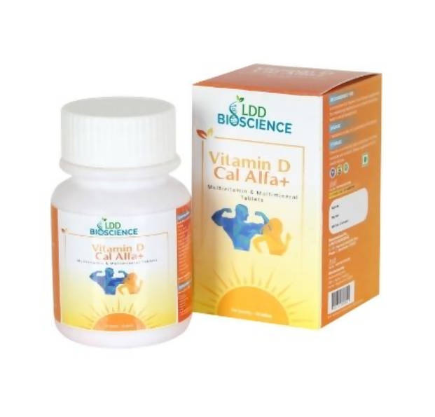 LDD Bioscience Homeopathy Vitamin D Cal Alfa Plus Tablets | Grocsy