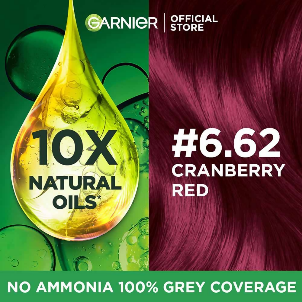 Garnier Color Naturals Hair Color - 6.62 Cranberry Red | Grocsy