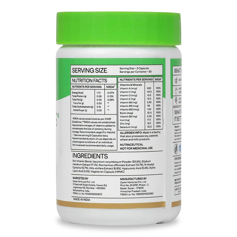 OZiva Skin Vitamins | Grocsy
