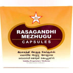 Skm Ayurveda Rasagandhi Mezhugu Capsules | Grocsy
