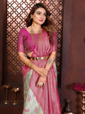 Anaita Banarasi Tissue Silk Saree | Grocsy