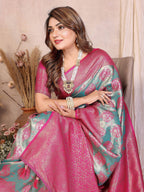 Anaita Banarasi Tissue Silk Saree | Grocsy