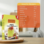 BAKERS Premium Pudding Mix - Pista Flavor | Grocsy