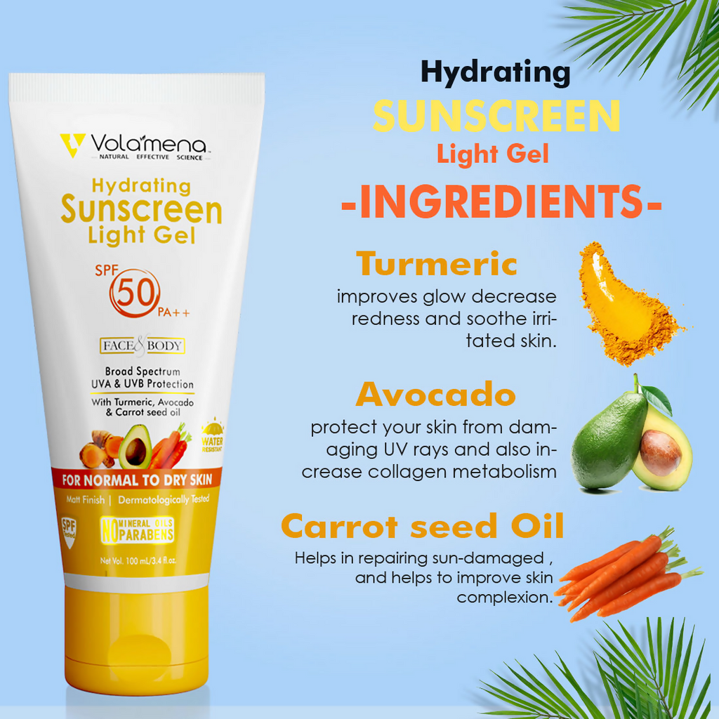 Volamena Sunscreen Gel SPF 50++ | Grocsy