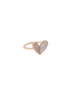 NVR Women's Gold-Polished Stylish Ring With Ad Stones | Grocsy