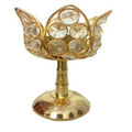 Puja N Pujari Lotus Shape Akhand Stand Diya | Grocsy