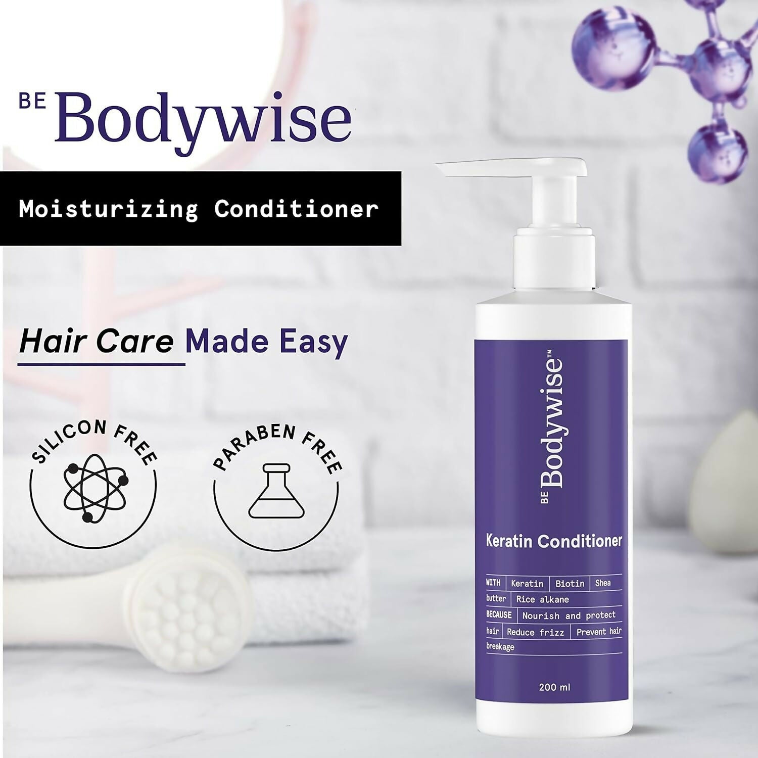 BeBodywise Keratin Conditioner | Grocsy