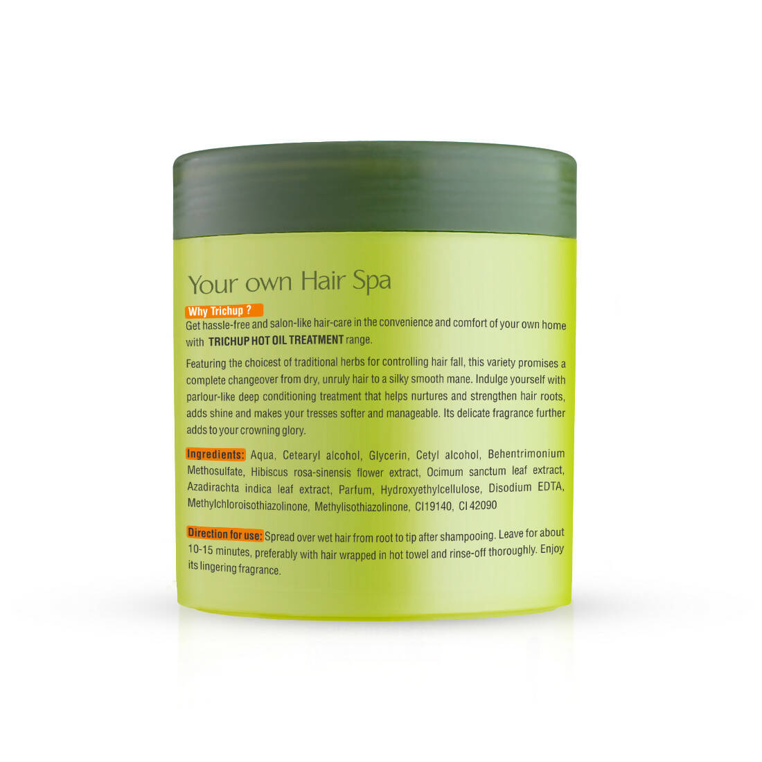 Vasu Healthcare Trichup Hair Fall Control Hot Oil Treatment Hair Mask | Grocsy