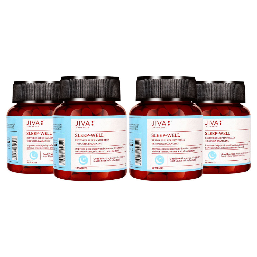 Jiva Ayurveda Sleep Well Tablets | Grocsy