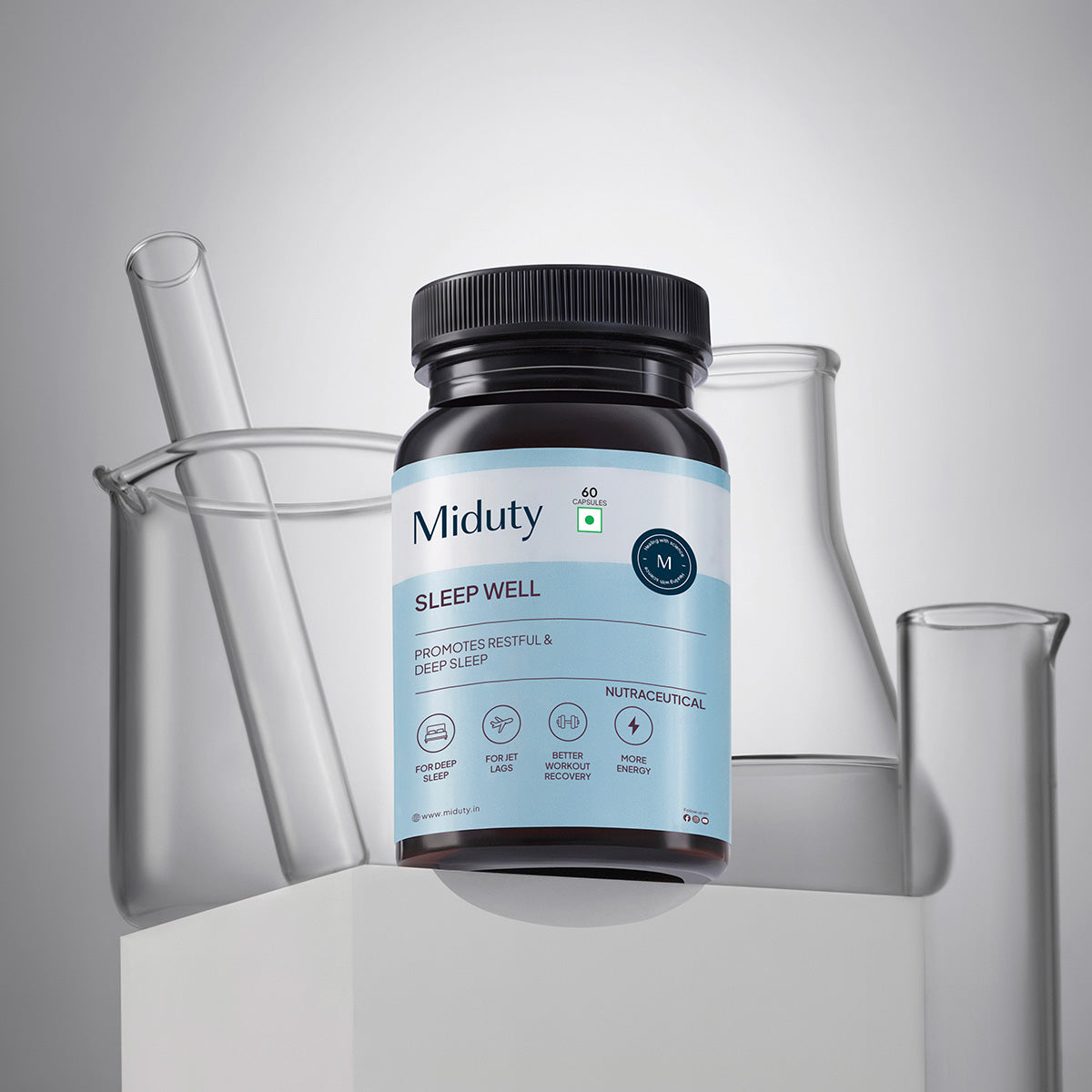 Miduty by Palak Notes Sleep Well Capsules | Grocsy