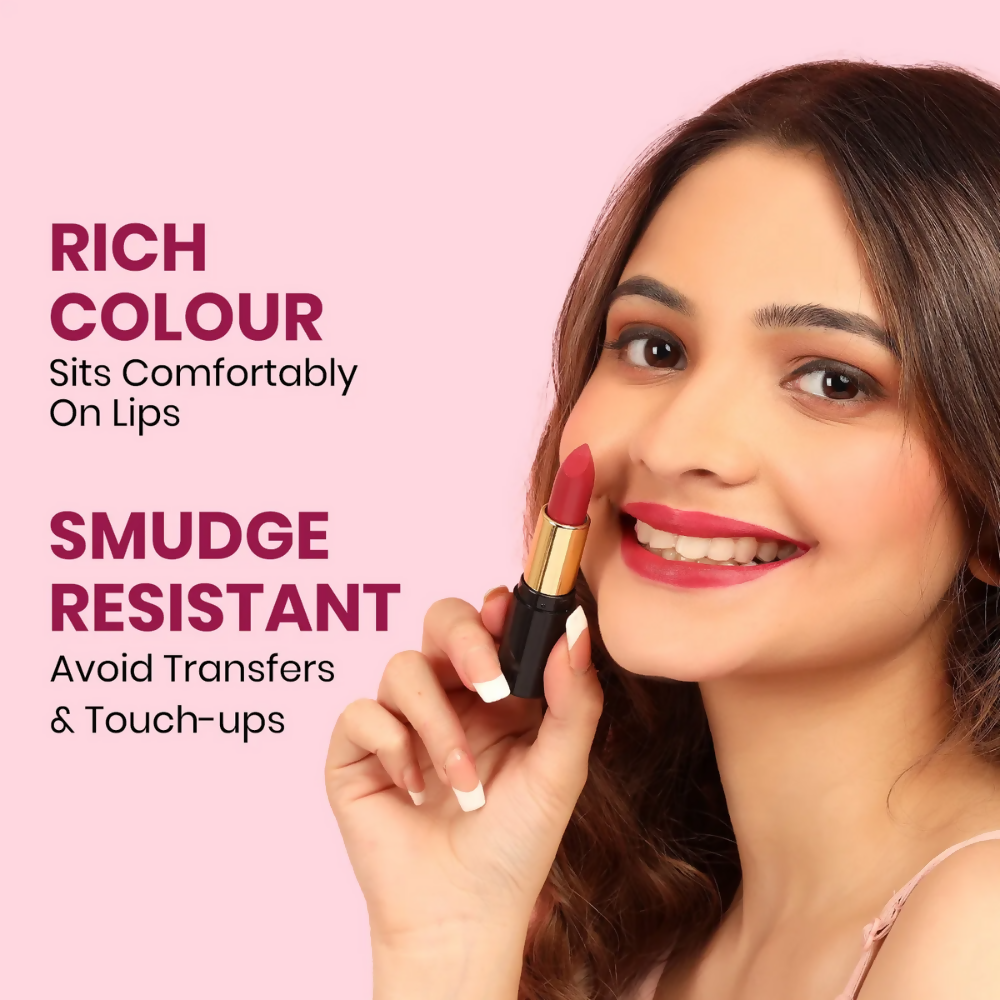 NY Bae Super Matte Lipstick - Hot Hazel 23 | Grocsy