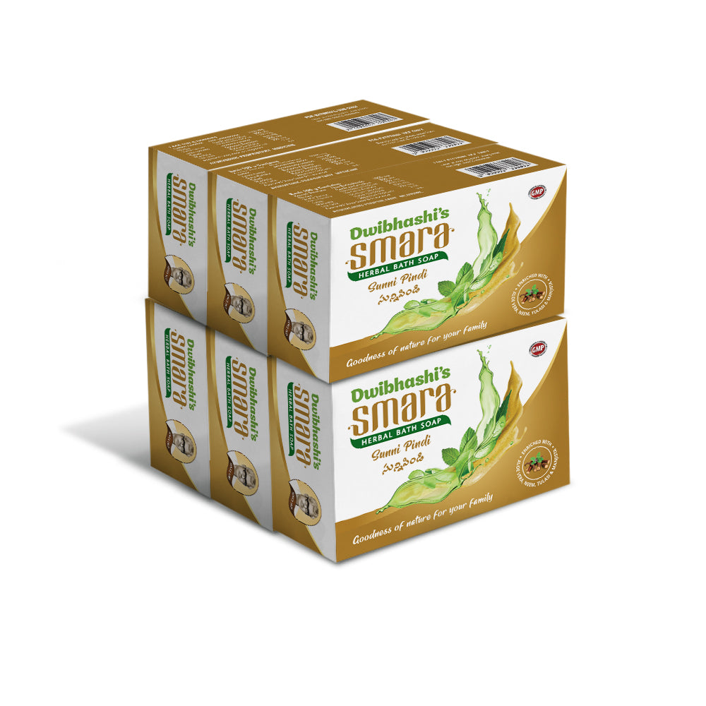 Dwibhashi Smara Herbal Bath Soap With Sunni Pindi | Grocsy
