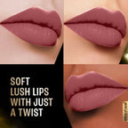 Lakme Forever Matte Lipstick, Made With French Rose Oil Extracts - Pink Geranium | Grocsy