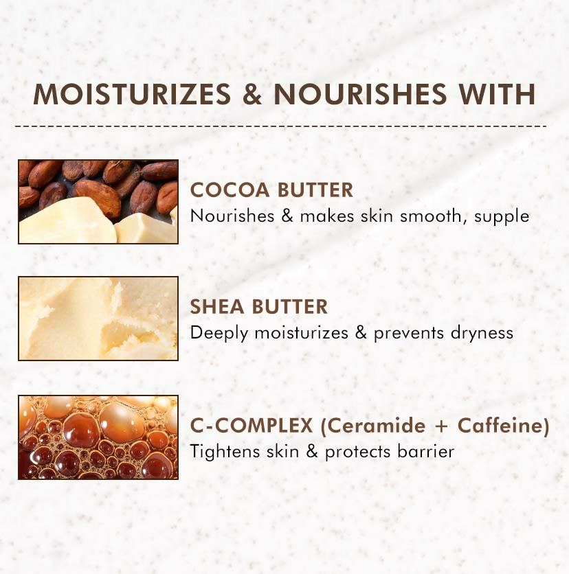 mCaffeine Pore Clear Coffee Cookie Face Scrub for Blackheads & Tan Removal | Grocsy