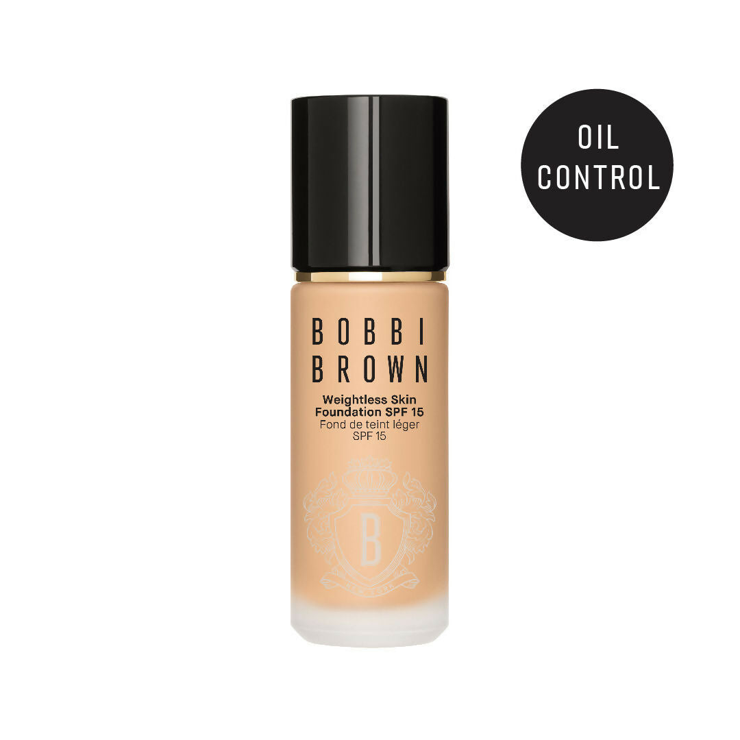 Bobbi Brown Weightless Skin Natural Matte Finish Foundation SPF 15 - Natural | Grocsy