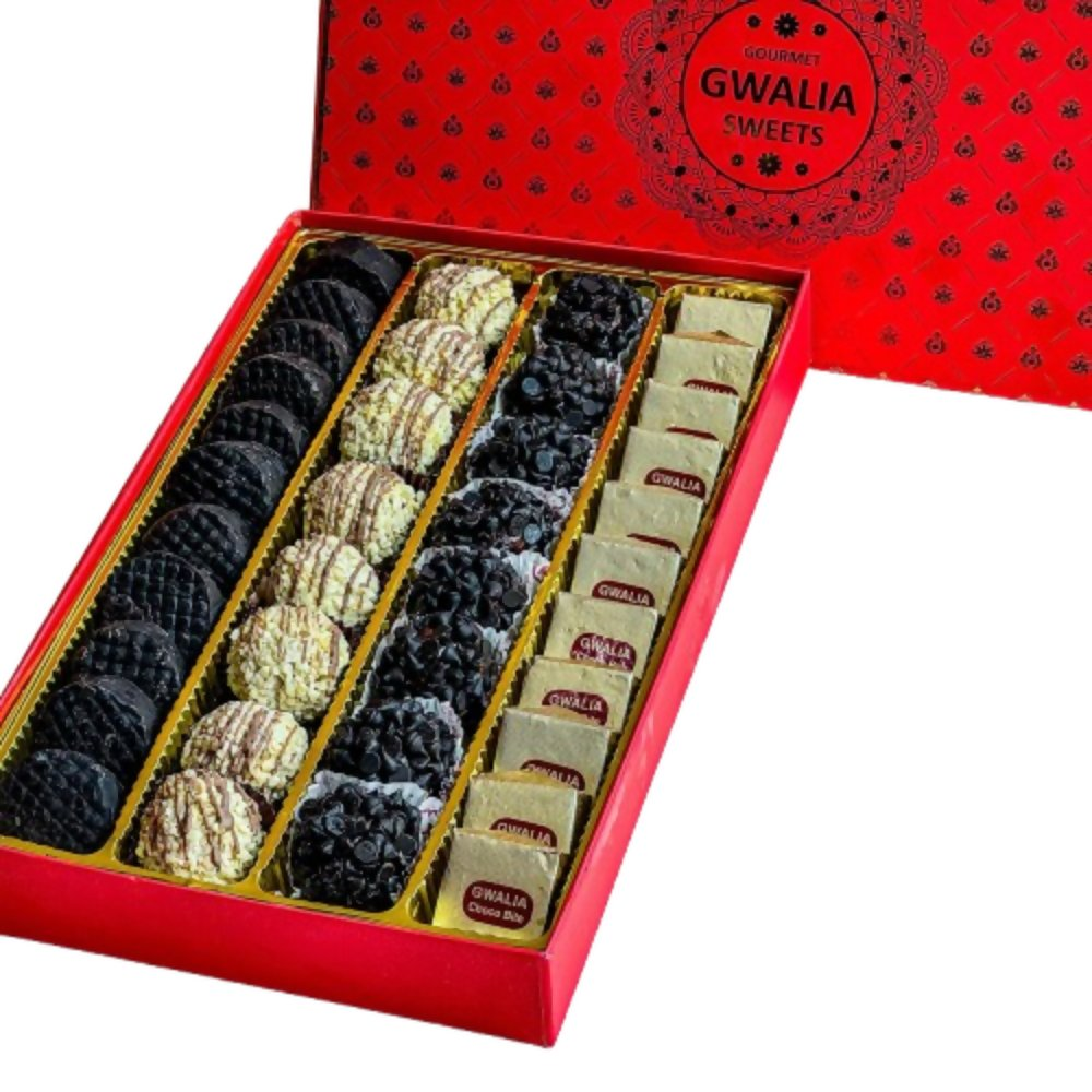 Gwalia Sweets Chocolate Mithai Assorted Box | Grocsy