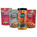 Farmley Combo - Peri - Peri Party Mix(405 g) + Thai Chilli Cashews(200 g) + Black Pepper Cashews(200 g) + Berry Mix(200 g) | Grocsy