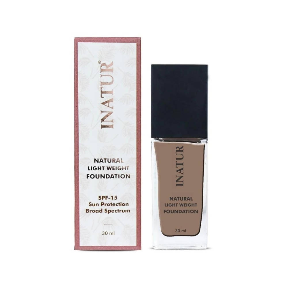 Inatur Natural Light Weight Foundation - Dusky Beauty | Grocsy