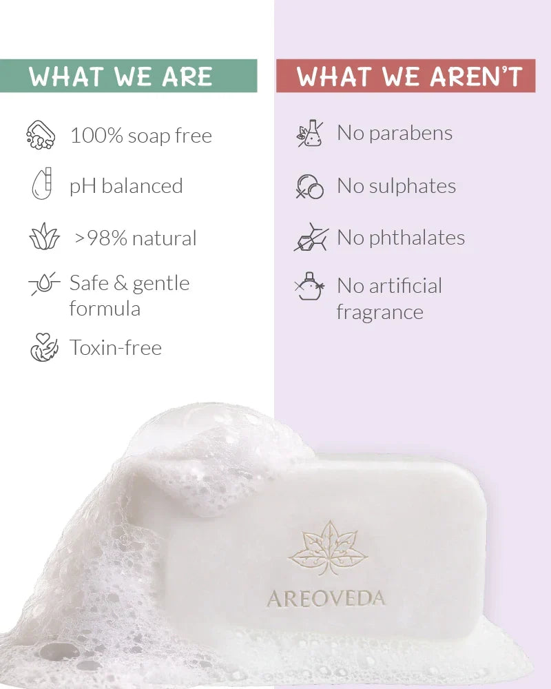 AreoVeda Baby Bathing Bar | Grocsy