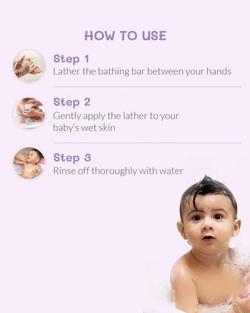 AreoVeda Baby Bathing Bar | Grocsy