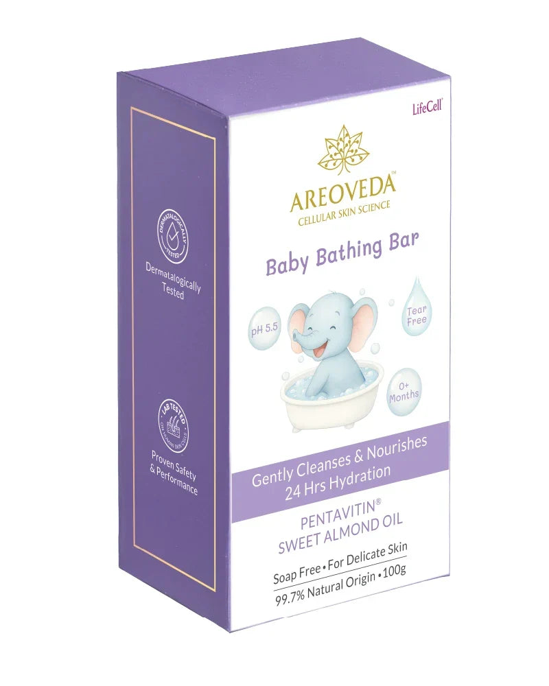 AreoVeda Baby Bathing Bar | Grocsy