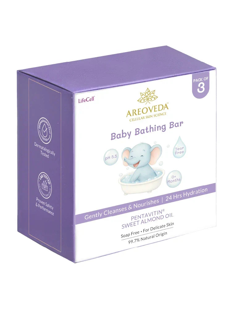 AreoVeda Baby Bathing Bar | Grocsy