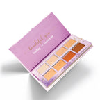 Aflairza Soft Glam Base Palette for Blendable, Long-Lasting Formula with Vitamin E & Jojoba Oil | Grocsy